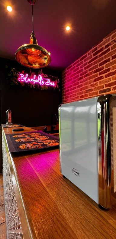 Garden Bar controlled by lutron